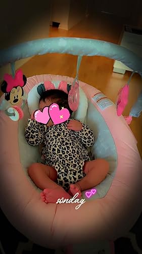 zwergnase  ツヴァクナーゼ Bright Starts Rosy Skies wibrujący kołysk, mysz Minnie, z